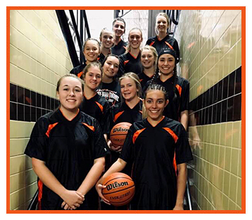 Happy Capitan High School Girls Basketball Team